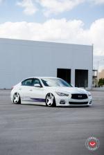 Infiniti Q50 on Vossen Wheels (VPS-318) 2017 года